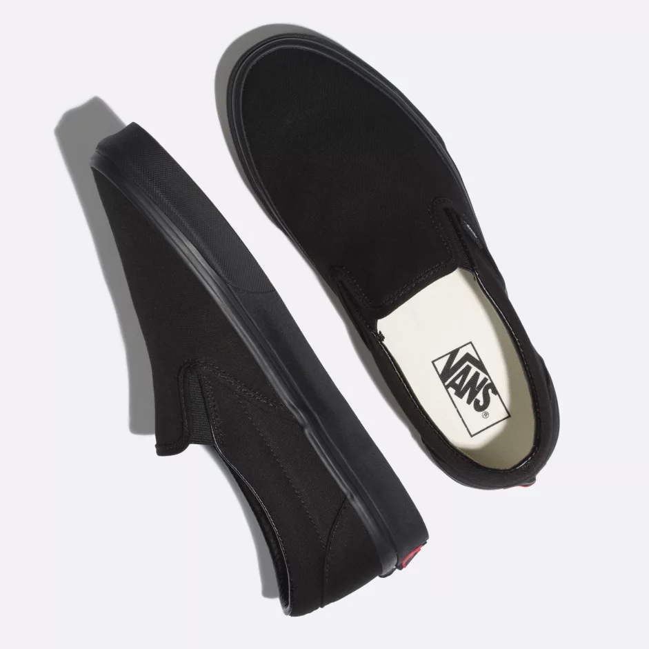 Vans U Classic Slip On Black Black