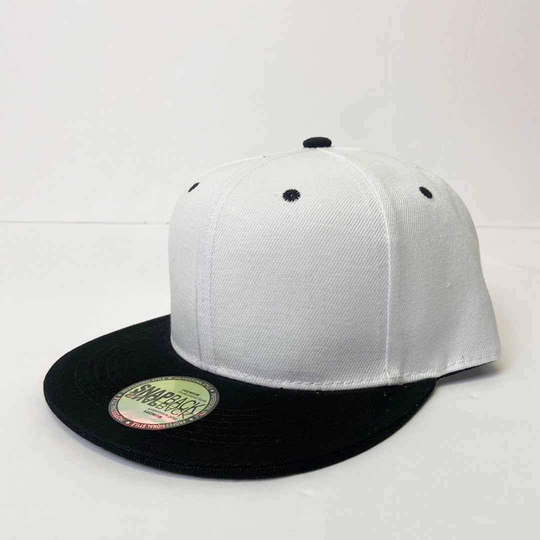 Classic 5 Panel Snapback Two Tone Hat