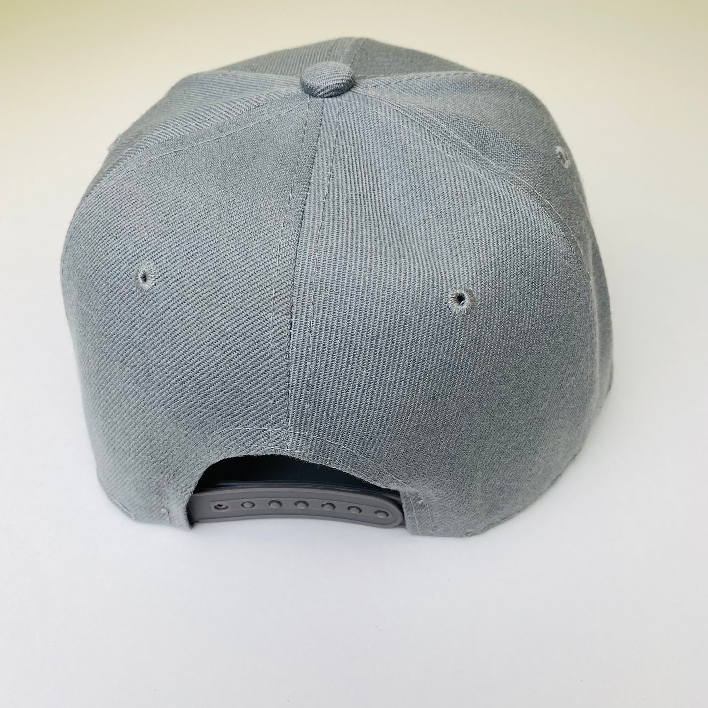 Plain Snapback 5 Panel Hat