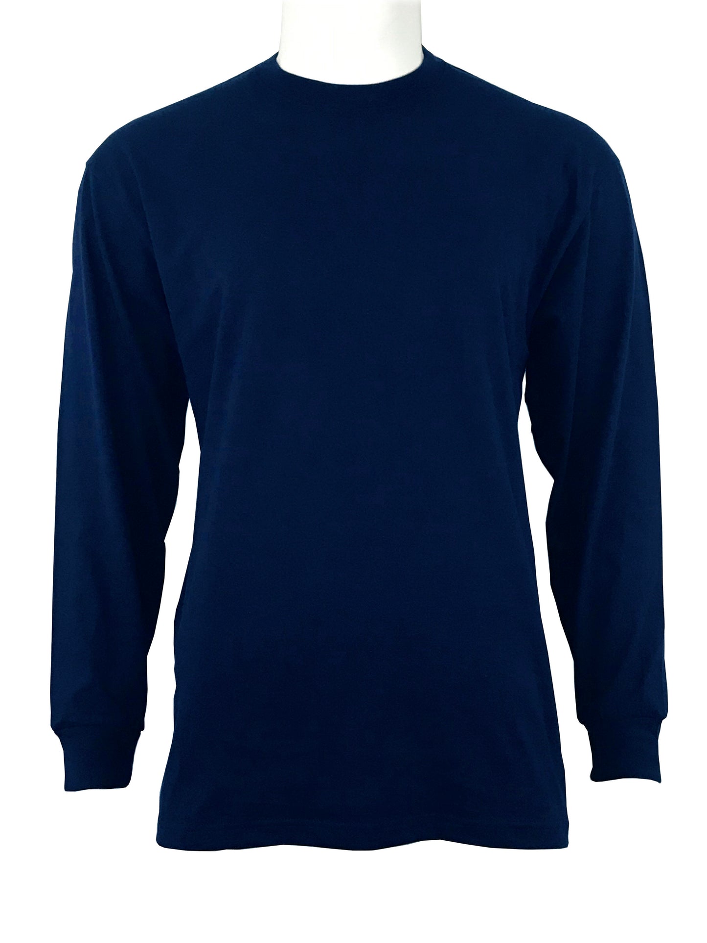 Men's Plain Long Sleeve T-Shirt