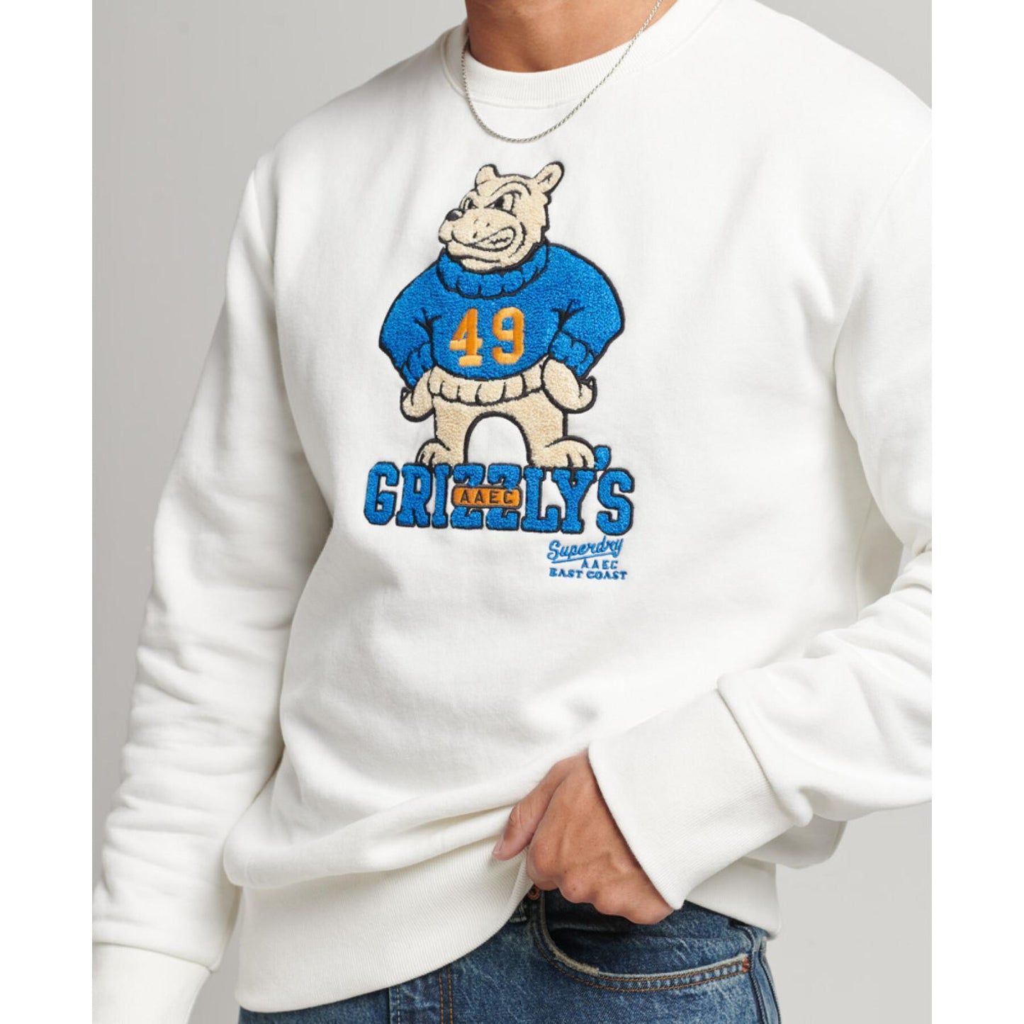 SUPERDRY Grizzly's AAEC Pullover Sweatshirt